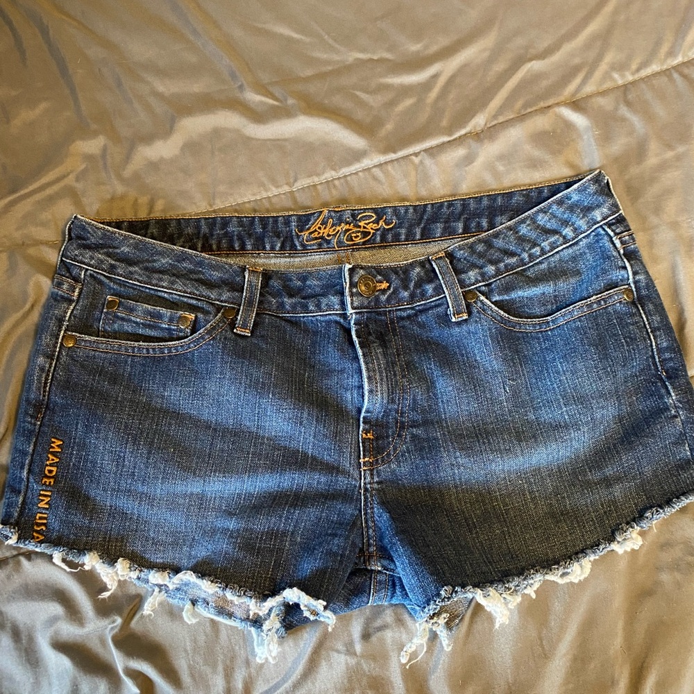 Blue Denim Women's Shorts